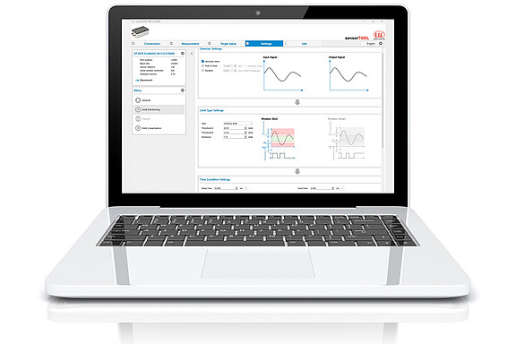 Logiciel sensorTOOL facile à intégrer
