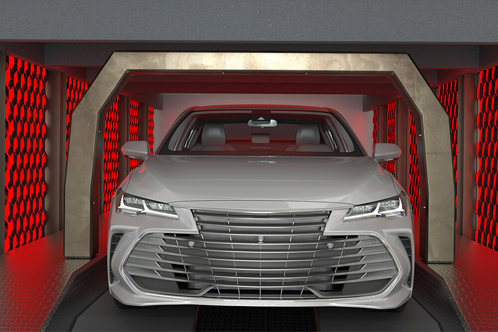 Contrôle du séchage après peinture avec thermoMETER UC