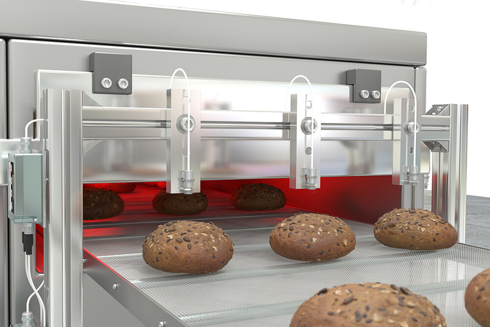 Mesure de la température des produits de boulangerie avec thermoMETER UC