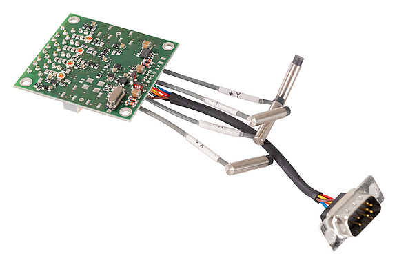 Inclinaison du miroir avec capteurs de haute précision