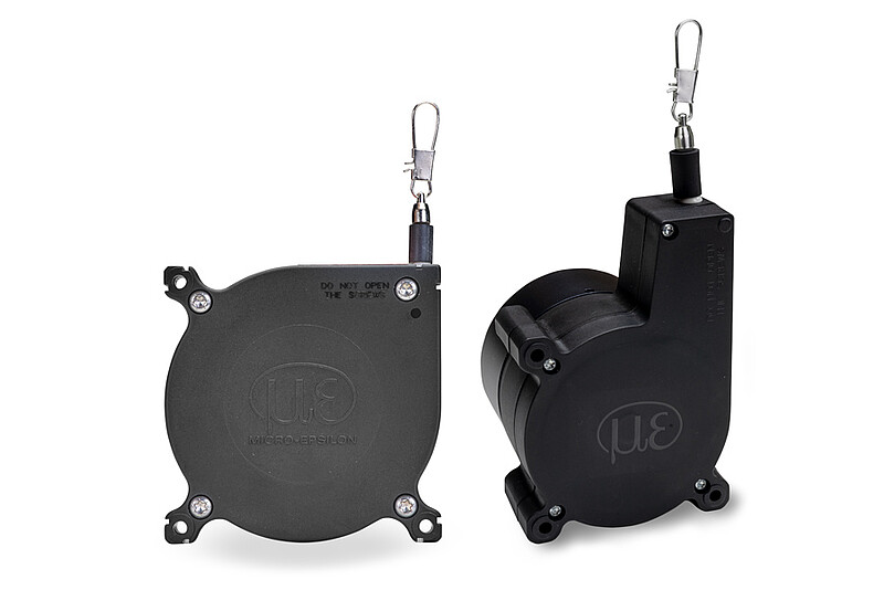 Mécaniques de capteur à câble avec boîtier en plastique