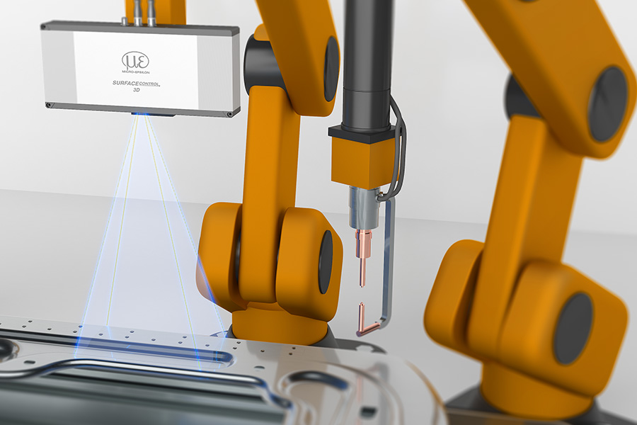 Contrôle de la géométrie lors du soudage par points