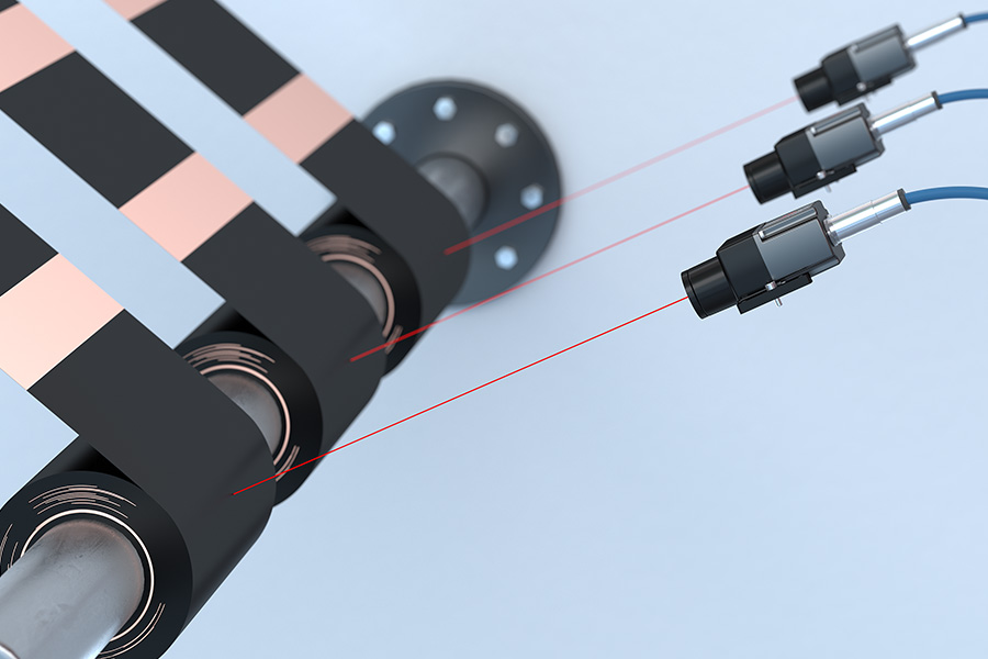 Surveillance du déroulement de la bobine